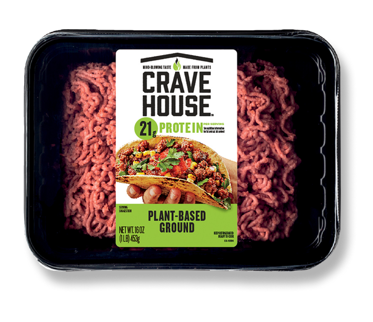 packaged plant-based ground