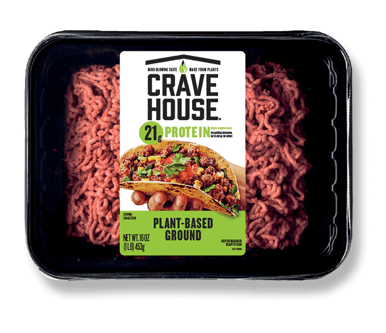 packaged plant-based ground